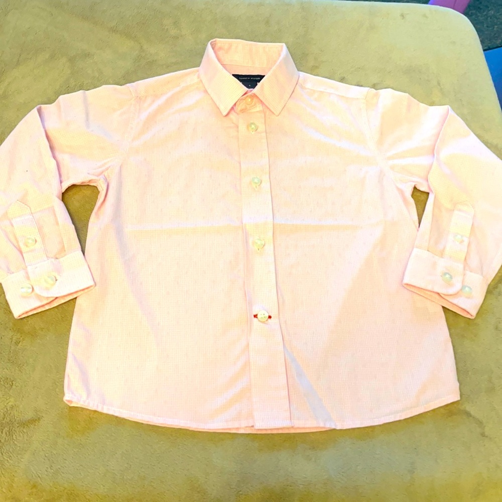 Tommy Hilfiger long sleeve button down for boys